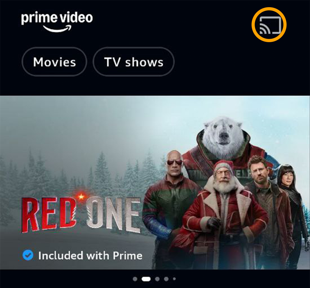Prime Video Cast Icon