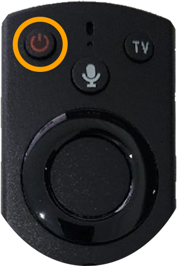 Power Button on IPTV Remote